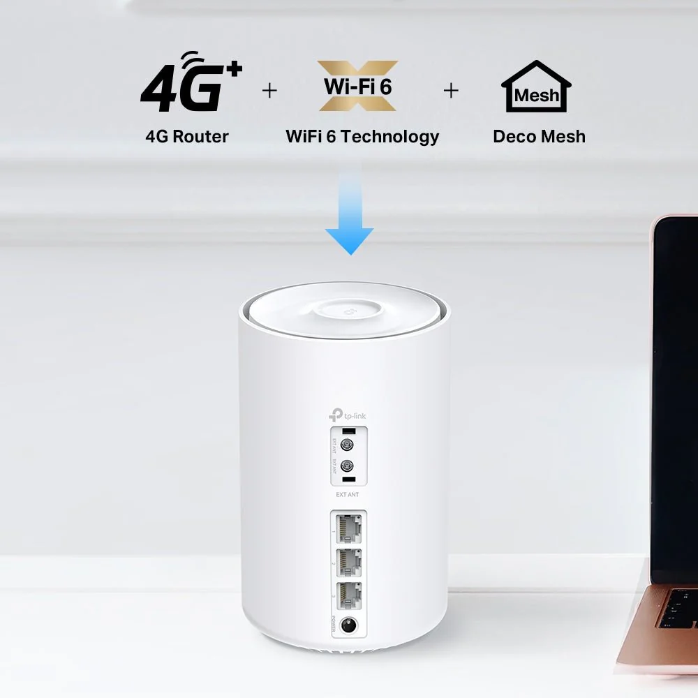 TP-Link Deco X50-4G 4G+ AX3000 Whole Home Mesh WiFi 6 Gateway - Image 6