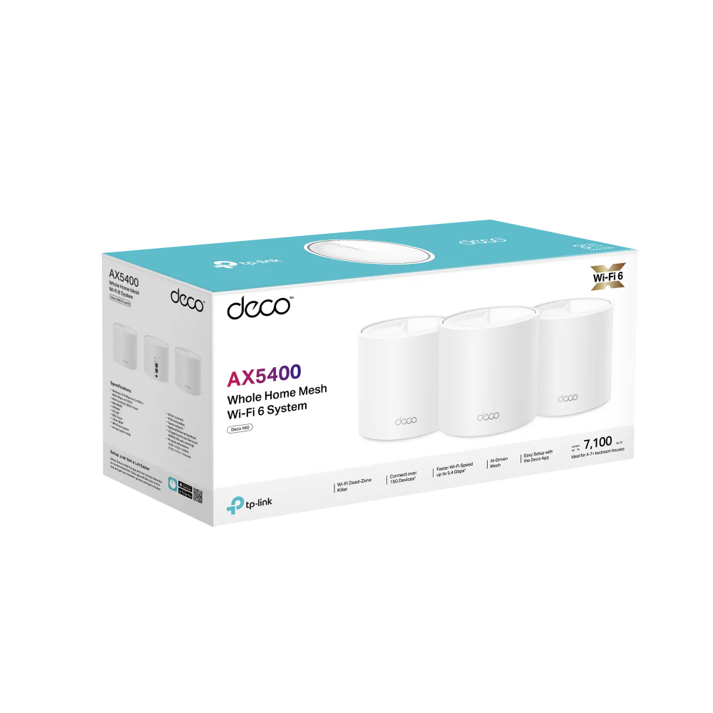 TP-Link Deco X60 AX3000 Whole Home Mesh WiFi 6 - Image 9
