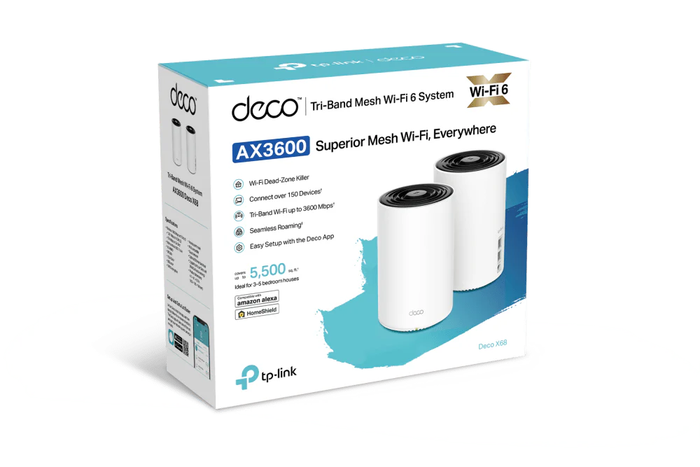 TP-Link Deco X68 AX3600 Whole Home Mesh WiFi 6 - Image 6