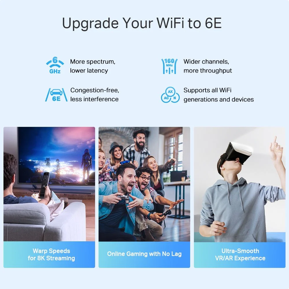 TP-Link Deco XE75 Pro AXE5400 Tri-Band Mesh Wi-Fi 6E - Image 4