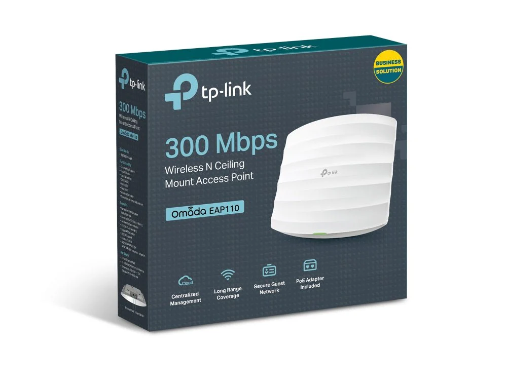 TP-Link EAP110 300Mbps Wireless N Ceiling Mount Access Point - Image 3