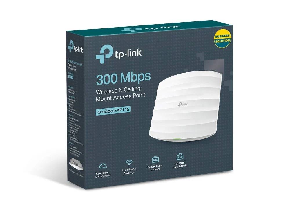 TP-Link EAP115 300Mbps Wireless N Ceiling Mount Access Point - Image 4