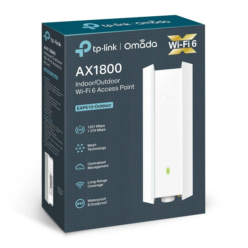 TP-Link EAP610-Outdoor AX1800 Indoor/Outdoor WiFi 6 Access Point - Image 5