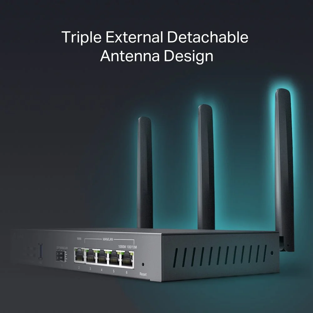 TP-Link ER706W Omada AX3000 Gigabit VPN Router - Image 7