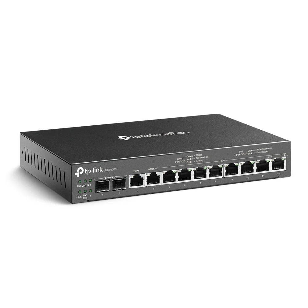 TP-Link ER7212PC Omada 3-in-1 Gigabit VPN Router - Image 3