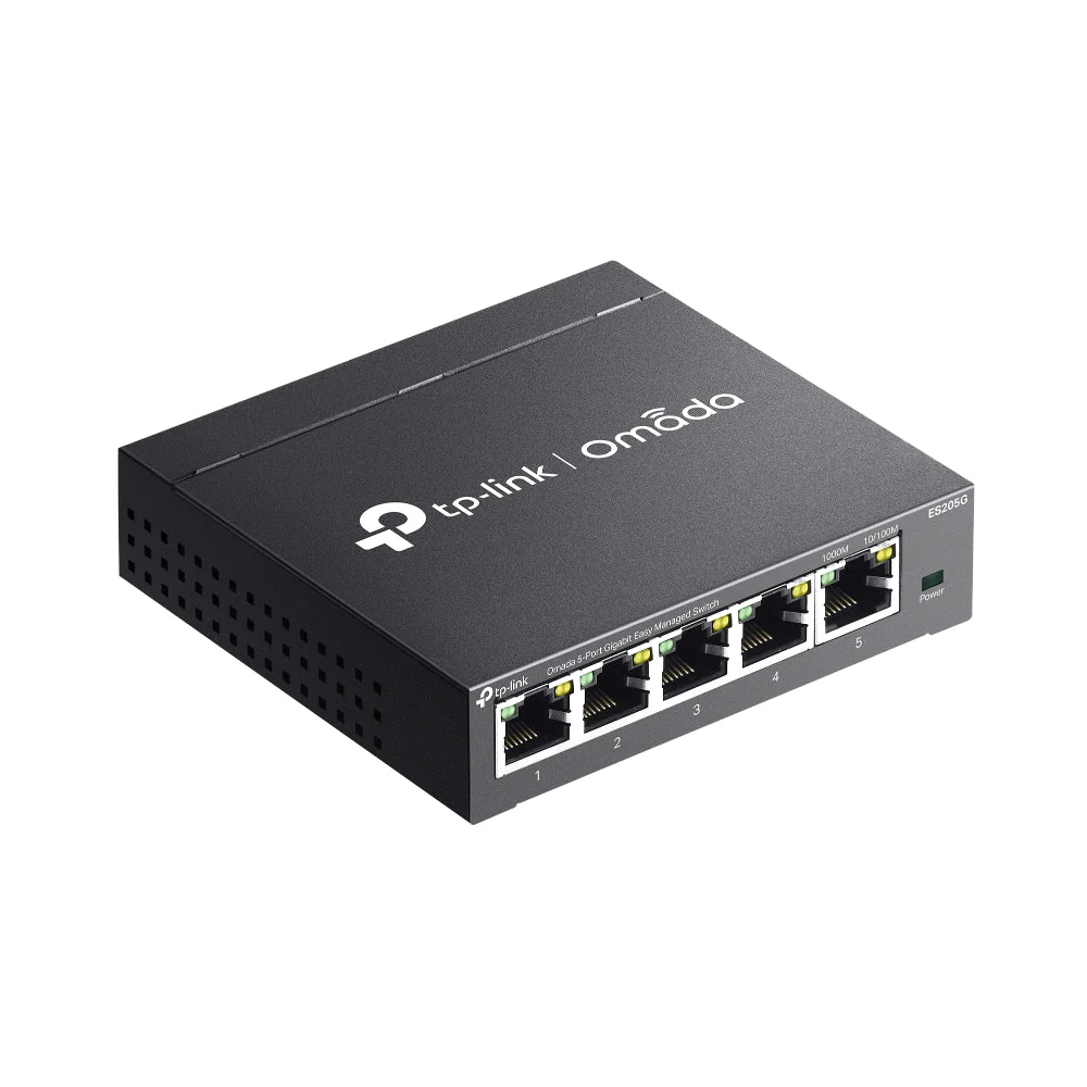 TP-Link ES205G Omada 5-Port Gigabit Easy Managed Switch - Image 4