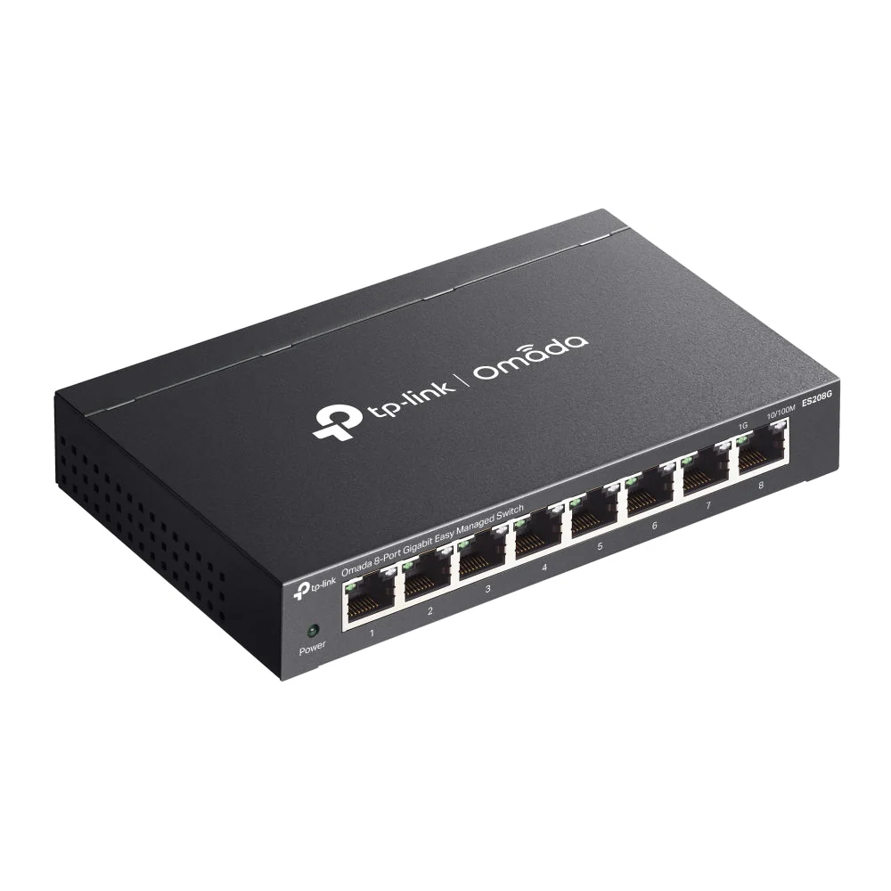 TP-Link ES208G Omada 8-Port Gigabit Easy Managed Switch - Image 4