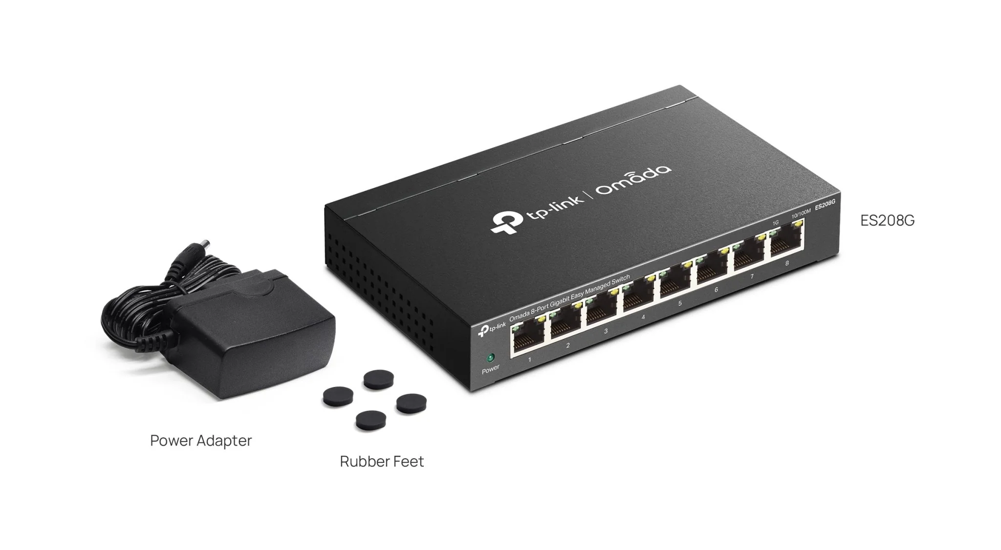 TP-Link ES208G Omada 8-Port Gigabit Easy Managed Switch - Image 6
