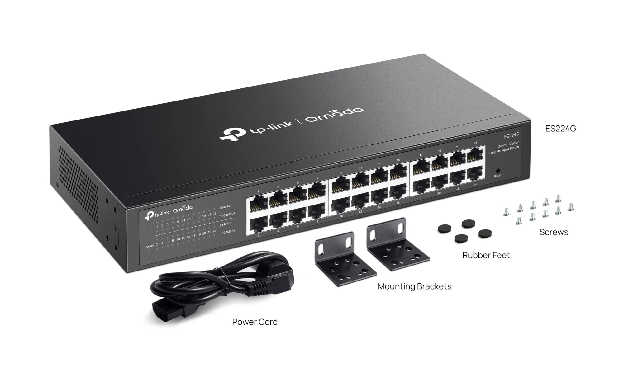 TP-Link ES224G Omada 24-Port Gigabit Easy Managed Switch - Image 6