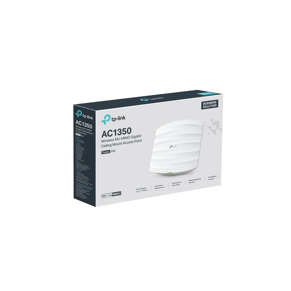 TP-Link Festa F52 AC1350 Wireless MU-MIMO Gigabit Ceiling Mount WiFi 5 Access Point - Image 11