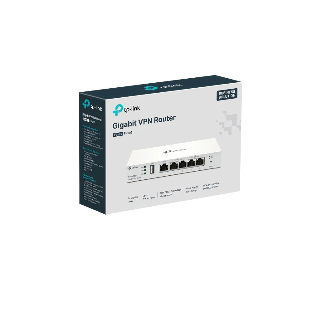 TP-Link Festa FR205 Gigabit VPN Router - Image 6
