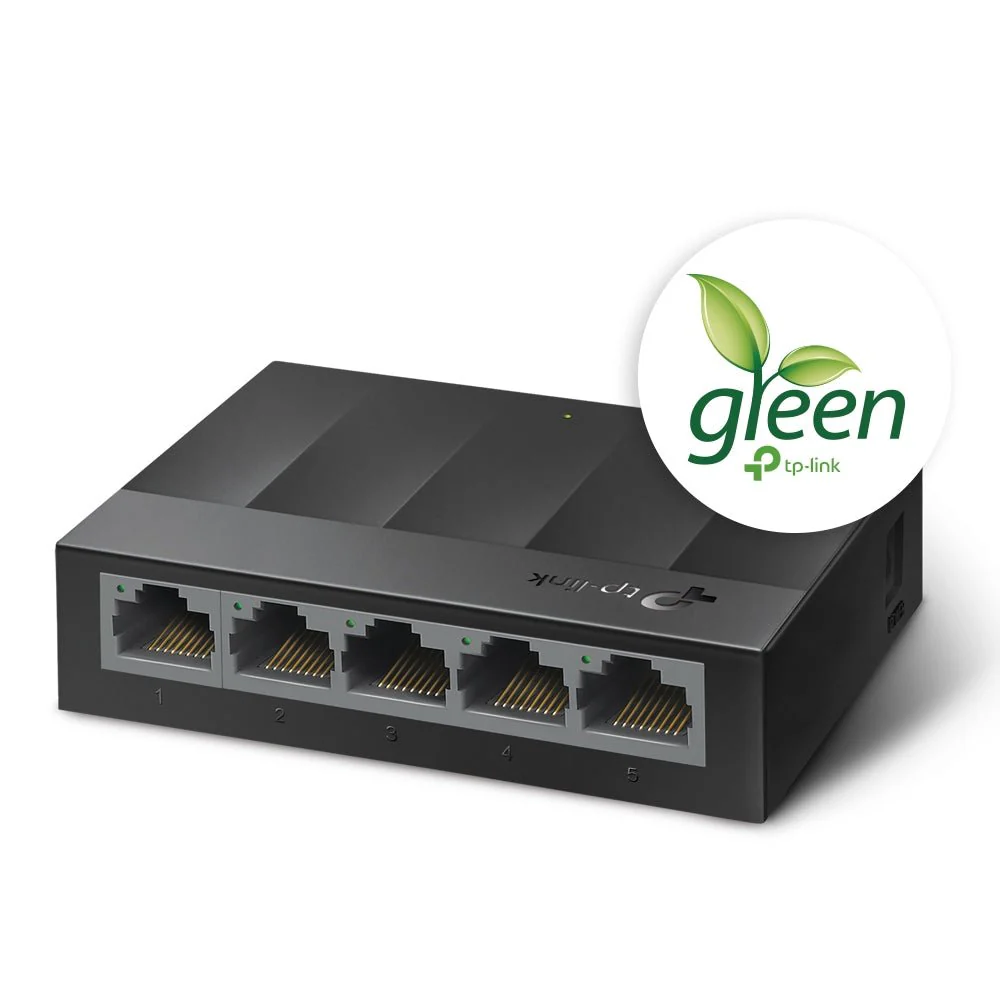 TP-Link LS1005G 5-Port 10/100/1000Mbps Desktop Network Switch - Image 2