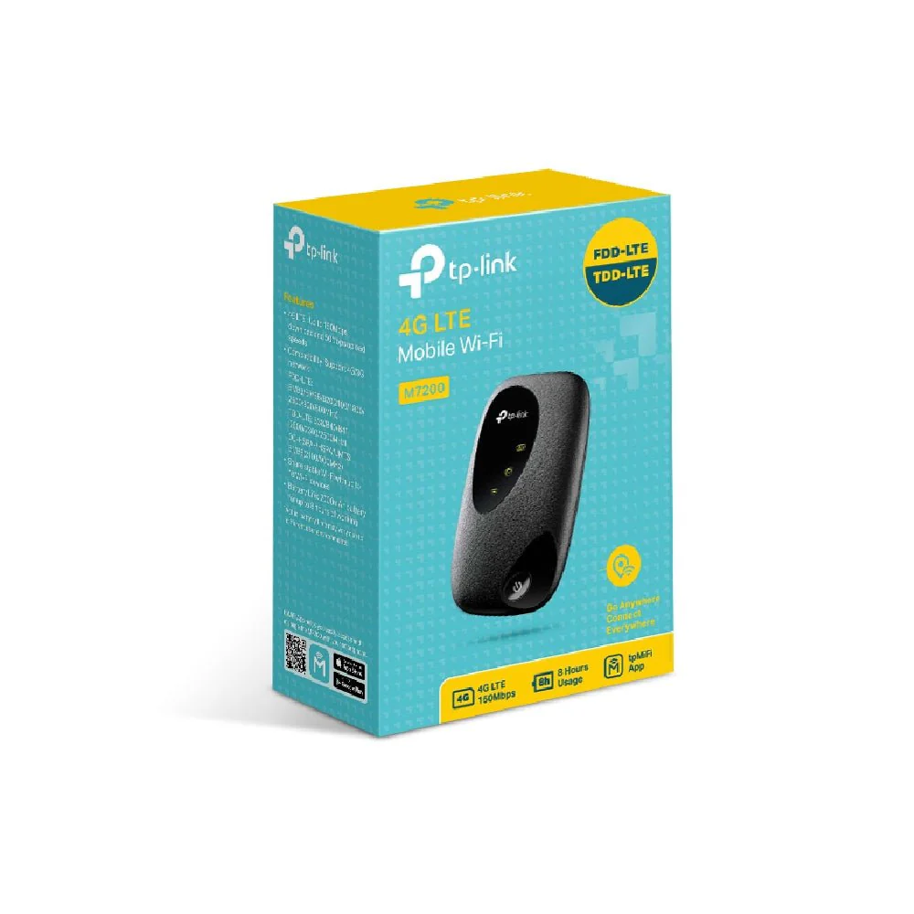 TP-Link M7200 4G LTE Portable Battery Mobile Wi-Fi Router - Image 5