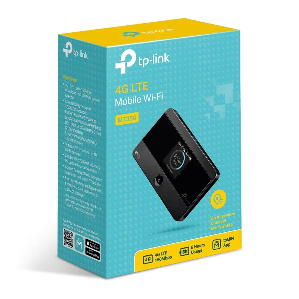 TP-Link M7350 4G LTE Portable Battery Mobile Wi-Fi Router - Image 6