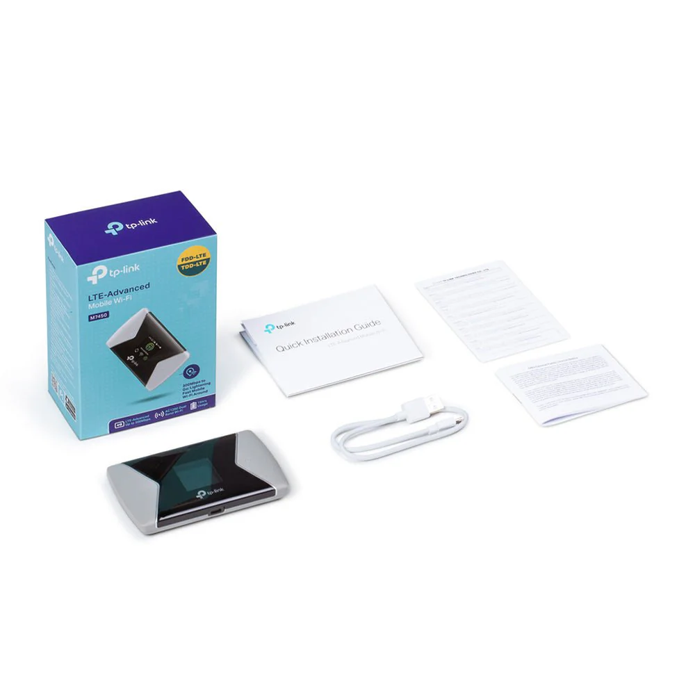 TP-Link M7450 4G LTE-Advanced Portable Battery Mobile Wi-Fi Router - Image 4