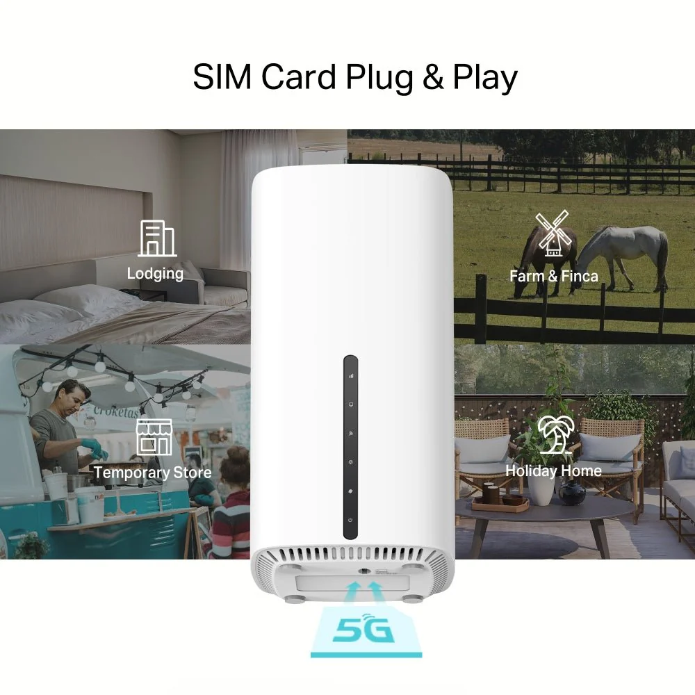 TP-Link NX200 5G WiFi 6 AX1800 Dual Band Mesh Router - Image 7