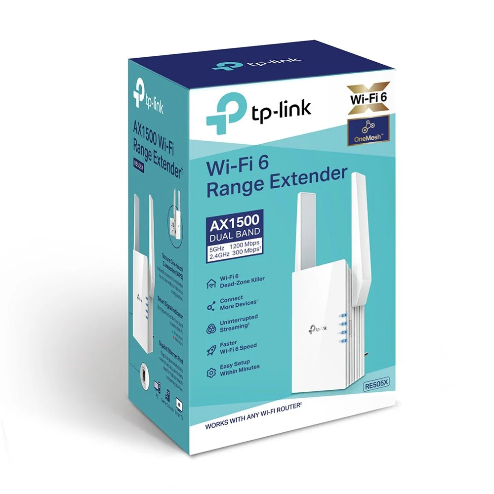 TP-Link RE505X AX1500 Wi-Fi Range 6 Extender - Image 4