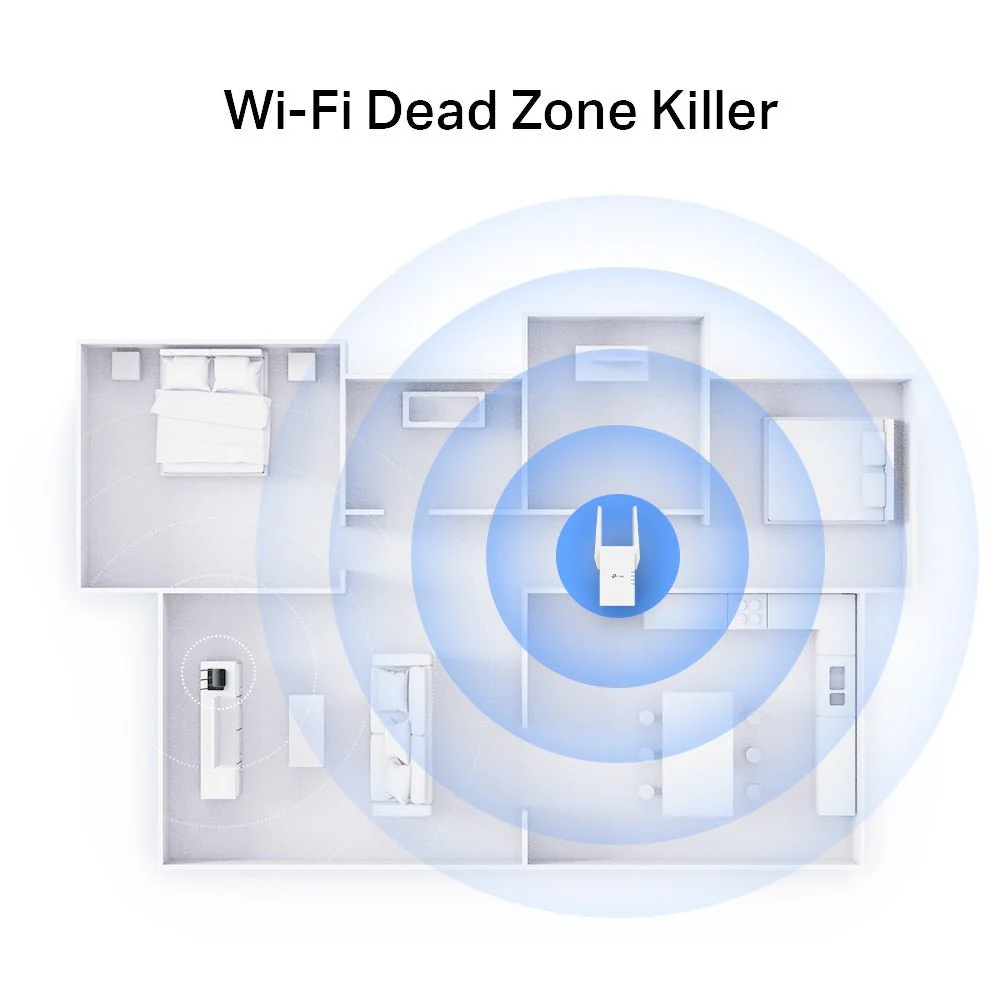 TP-Link RE705X AX3000 WiFi 6 Extender - Image 4