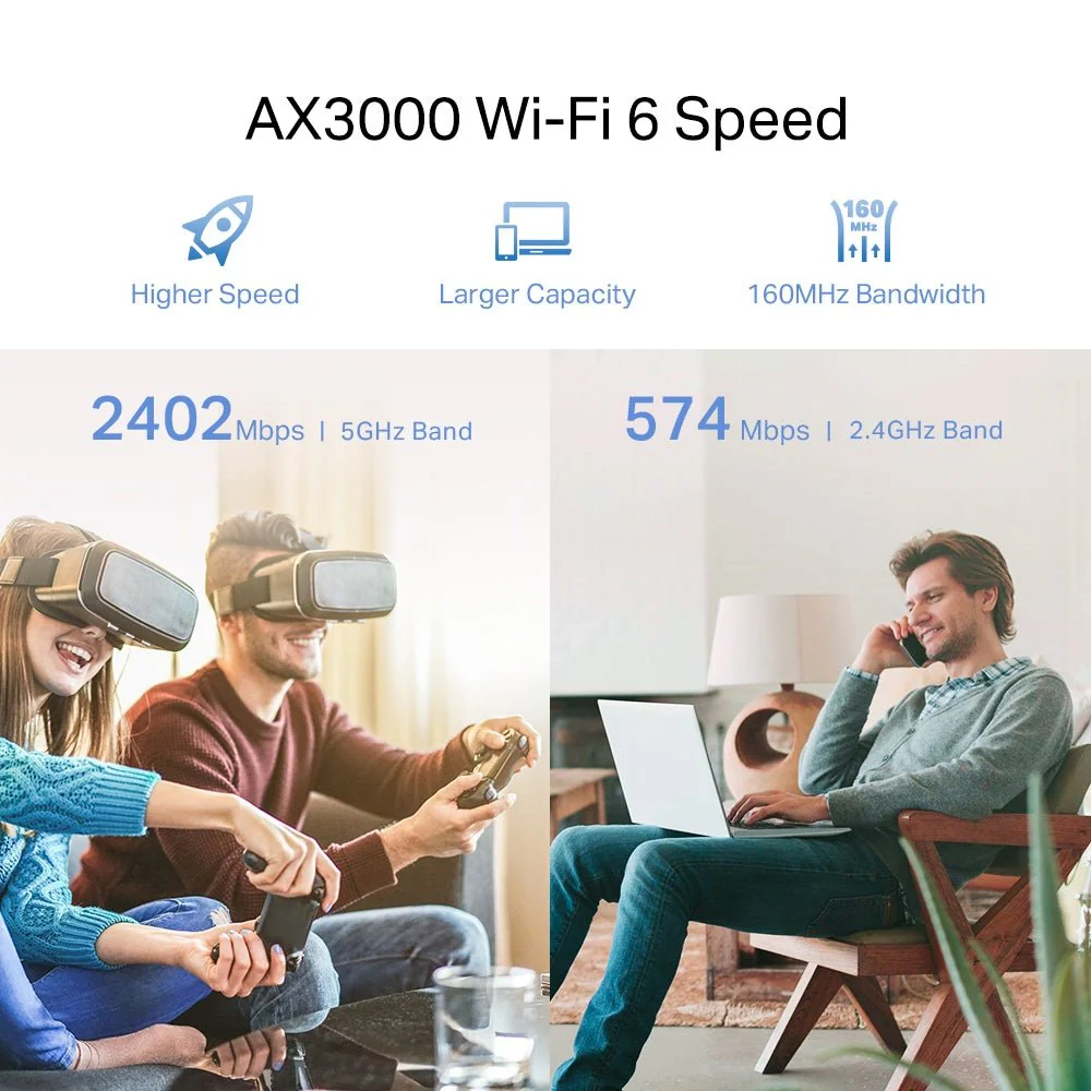 TP-Link RE705X AX3000 WiFi 6 Extender - Image 5