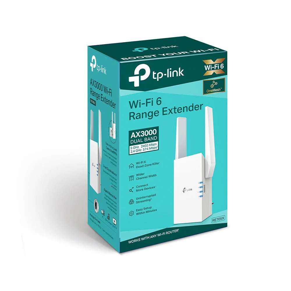 TP-Link RE705X AX3000 WiFi 6 Extender - Image 6