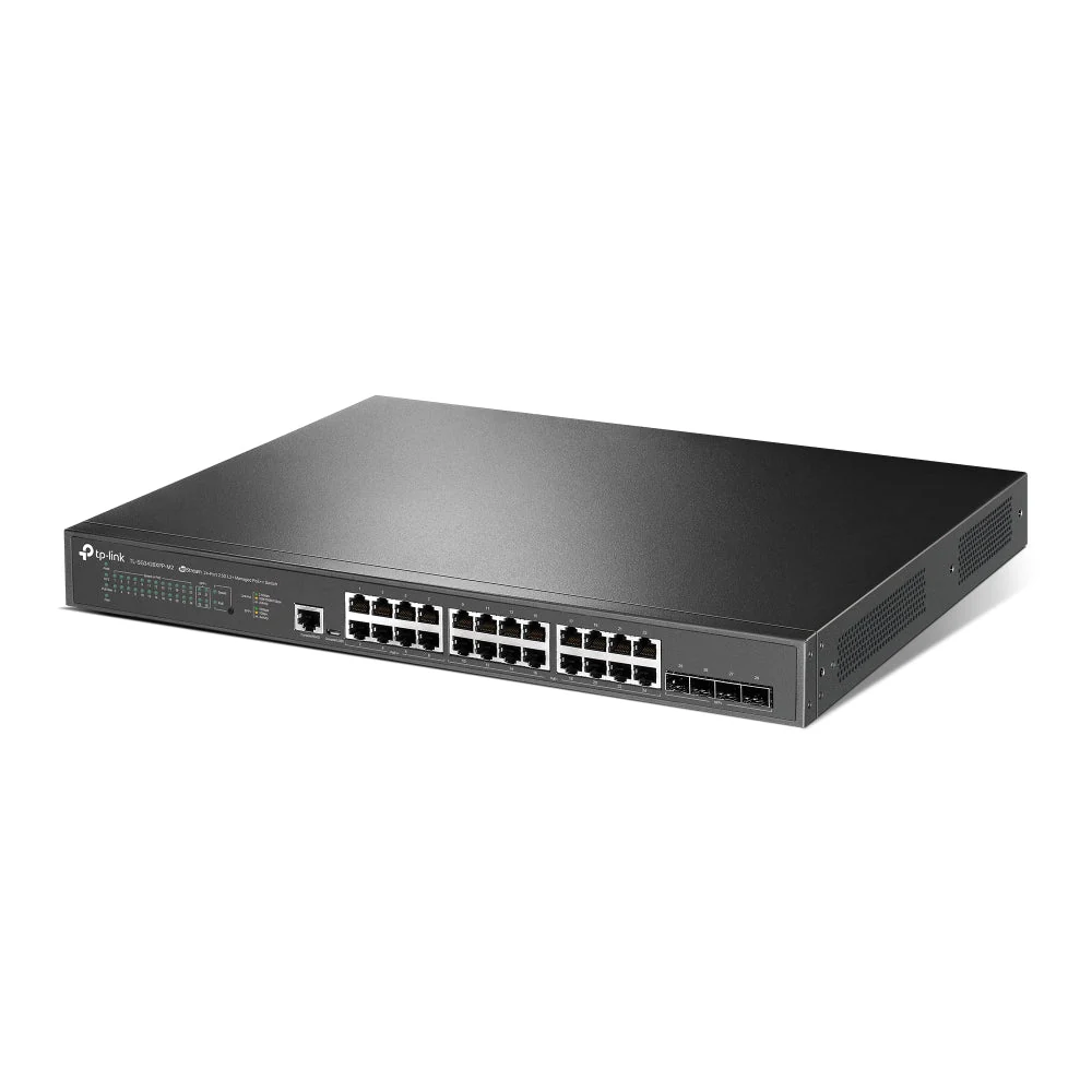 TP-Link SG3428XPP-M2 JetStream 24-Port 2.5GBASE-T and 4-Port 10GE SFP+ L2+ Managed Switch with 16-Port PoE+ & 8-Port PoE++ (TL-SG3428XPP-M2) - Image 3