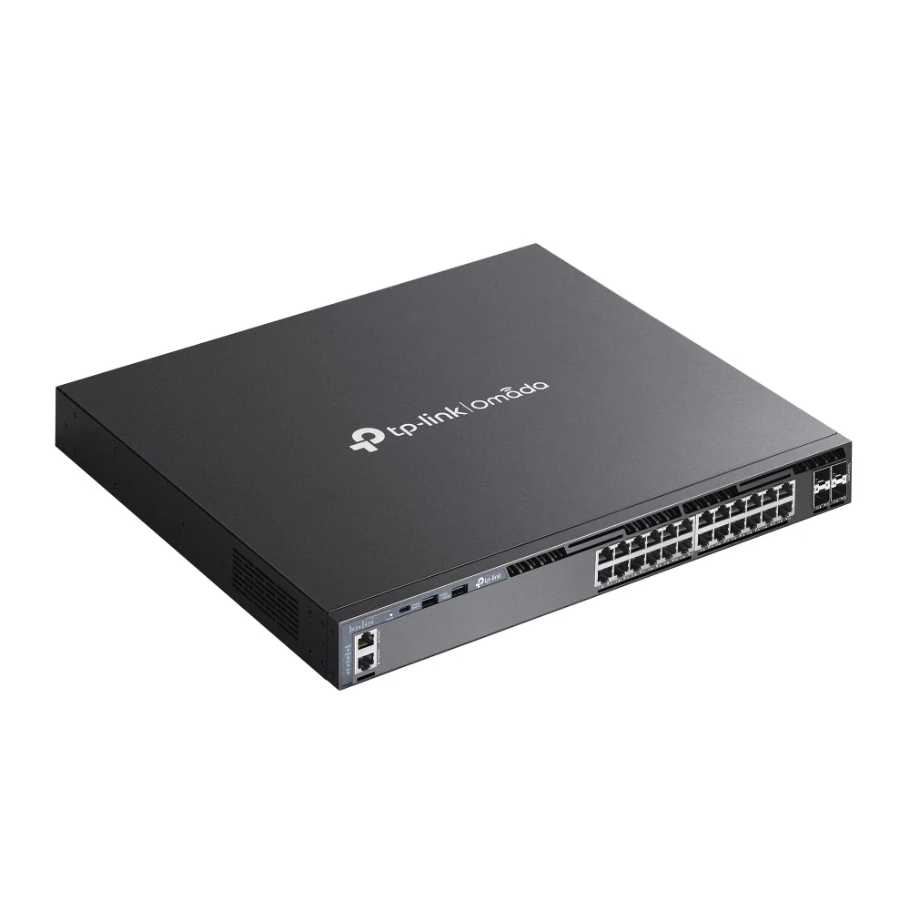 TP-Link SG6428X Omada 24-Port Gigabit Stackable L3 Managed Switch with 4 10G Slots - Image 4
