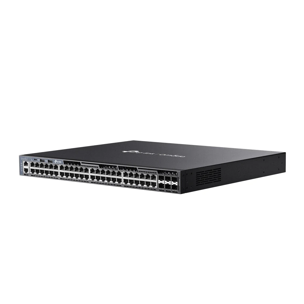 TP-Link SG6654X Omada 48-Port Gigabit Stackable L3 Managed Switch with 6 10G Slots - Image 2