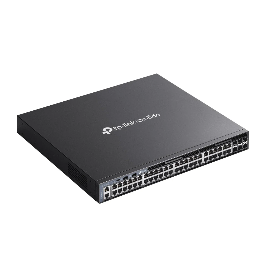 TP-Link SG6654X Omada 48-Port Gigabit Stackable L3 Managed Switch with 6 10G Slots - Image 4