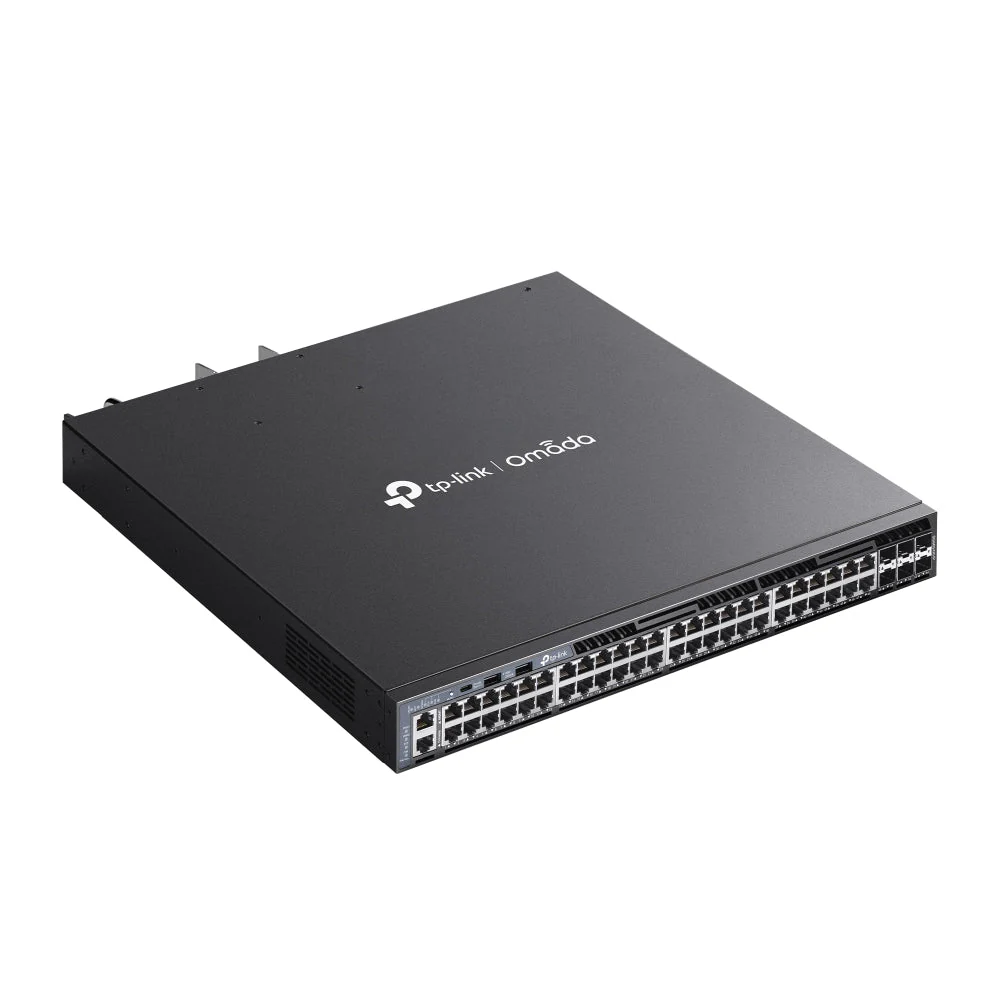 TP-Link SG6654XHP Omada 48-Port Gigabit Stackable L3 Managed PoE+ Switch with 6 10G Slots - Image 4