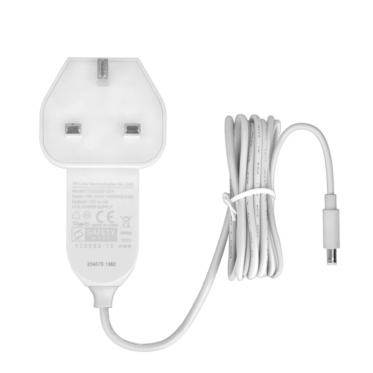 TP-Link T120250-2D4 12V 2.5A 30W UK DC Power Adapter Plug For Omada Vigi Festa Tapo Deco Archer