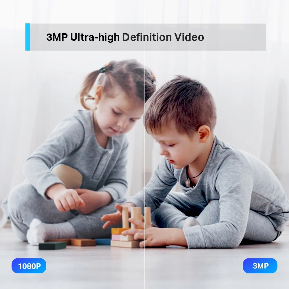 TP-Link Tapo C210 3MP 2K HD WiFi 360º Pan Tilt IP Camera - Image 5