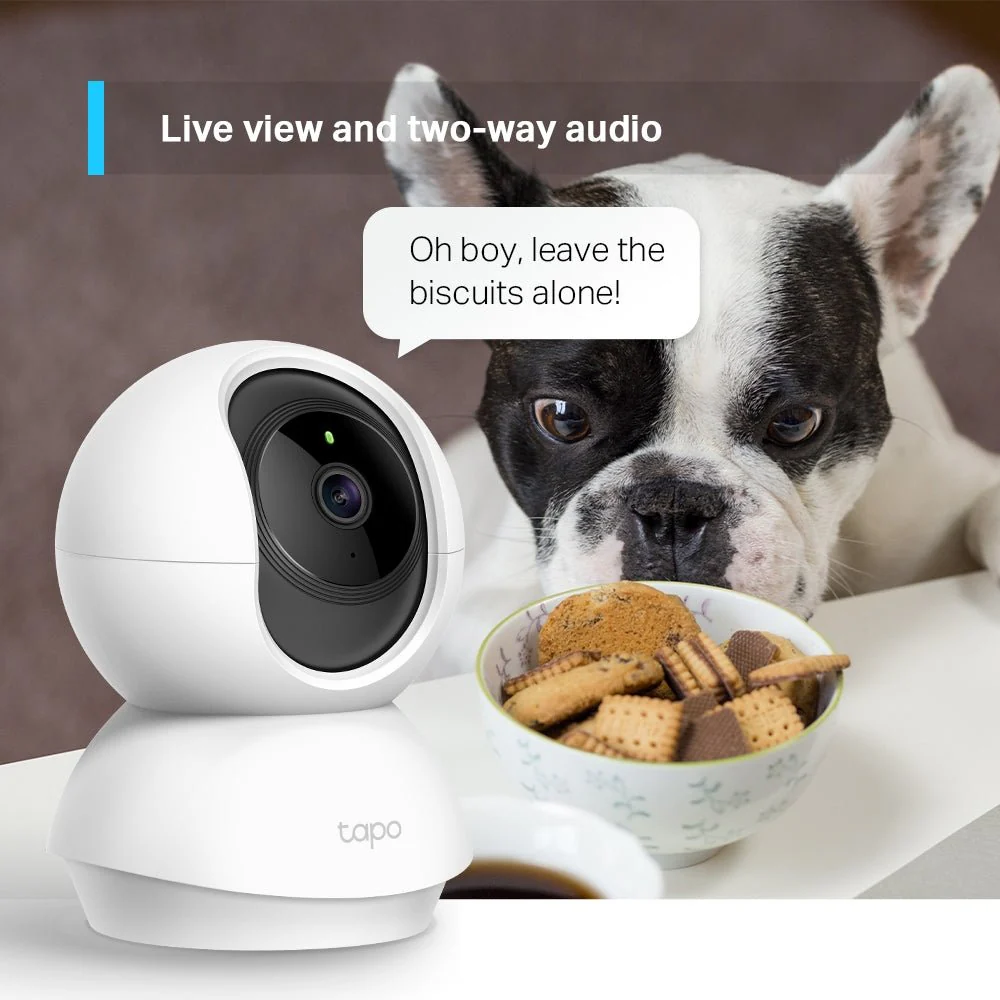 TP-Link Tapo C210 3MP 2K HD WiFi 360º Pan Tilt IP Camera - Image 6