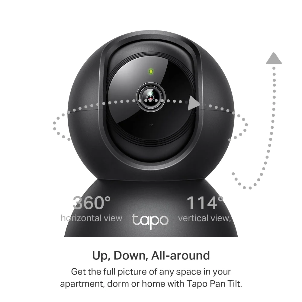 TP-Link Tapo C211 3MP 2K HD WiFi 360º Pan Tilt IP Camera - Image 5