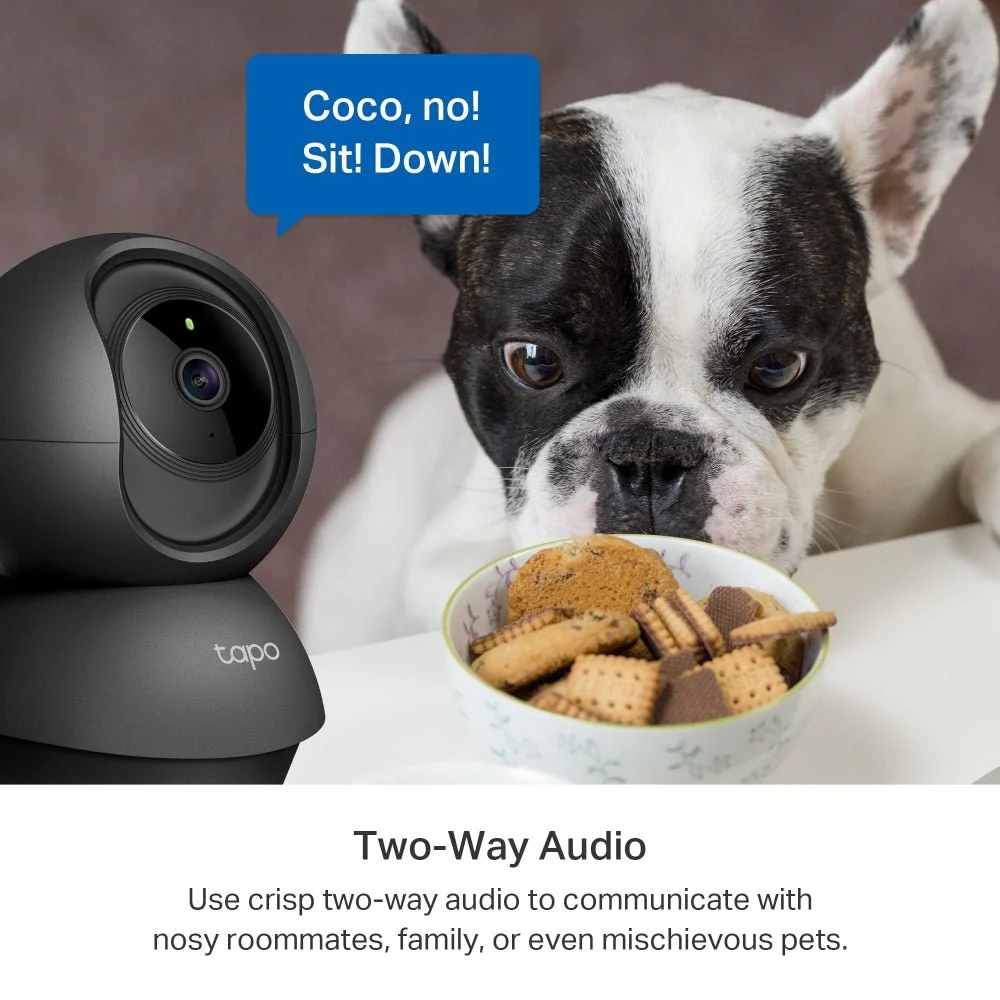 TP-Link Tapo C211 3MP 2K HD WiFi 360º Pan Tilt IP Camera - Image 8