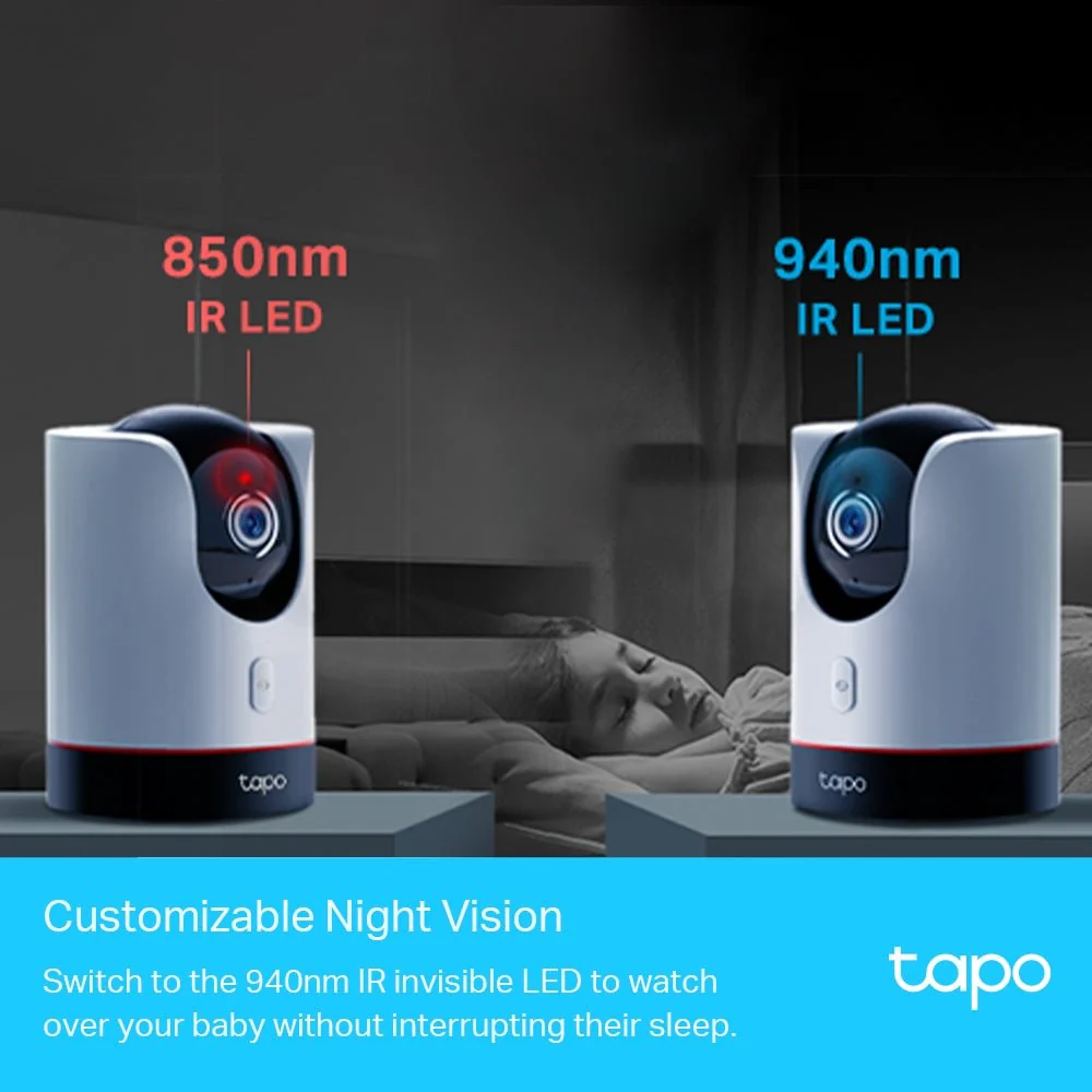 TP-Link Tapo C225 4MP 2K QHD WiFi 360º Pan Tilt IP Camera with Smart AI Detection - Image 4