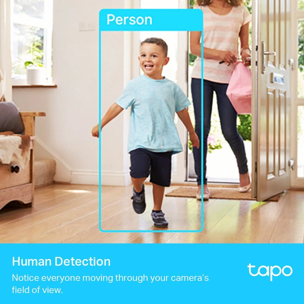 TP-Link Tapo C225 4MP 2K QHD WiFi 360º Pan Tilt IP Camera with Smart AI Detection - Image 6