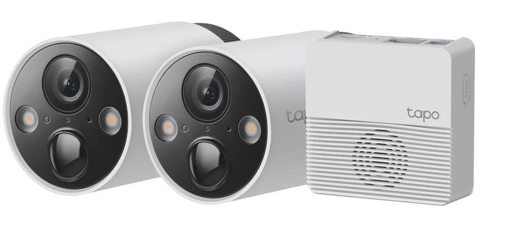 TP-Link Tapo C420S2 4MP 2K QHD WiFi Outdoor Battery Bullet IP Camera (2-Camera Wire-Free)