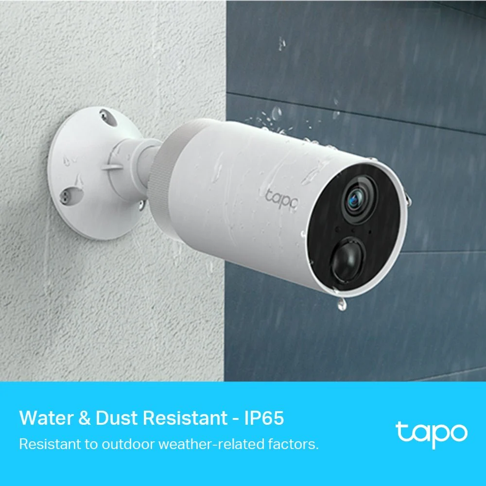 TP-Link Tapo C420S2 4MP 2K QHD WiFi Outdoor Battery Bullet IP Camera (2-Camera Wire-Free) - Image 5