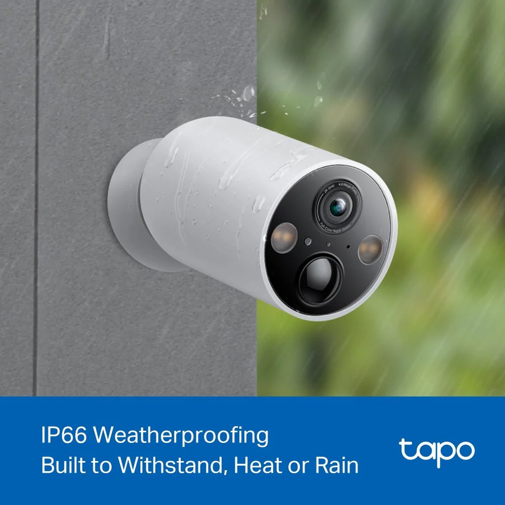 TP-Link Tapo C425 4MP 2K QHD WiFi Outdoor Battery Bullet IP Camera with Magnetic Base (Wire-Free) - Image 6