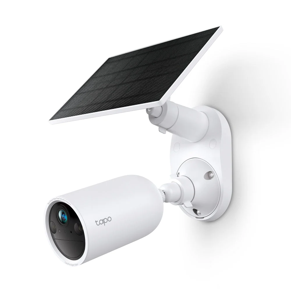 TP-Link Tapo C428 KIT 4MP 2K QHD ColorPro Night Vision Smart Wire-Free Security Camera and Solar Panel