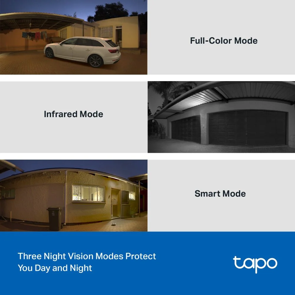 TP-Link Tapo C510W 3MP 2K HD WiFi Outdoor 360º Pan Tilt IP Camera - Image 3