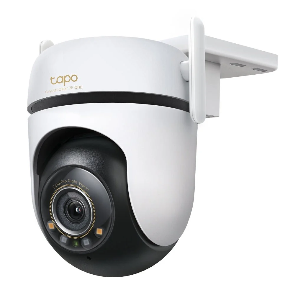 TP-Link Tapo C525WB 4MP 2K QHD ColorPro Night Vision WiFi Outdoor Pan Tilt IP Camera