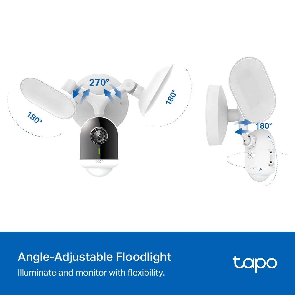 TP-Link Tapo C720 4MP 2K QHD WiFi Smart Floodlight Camera - Image 5