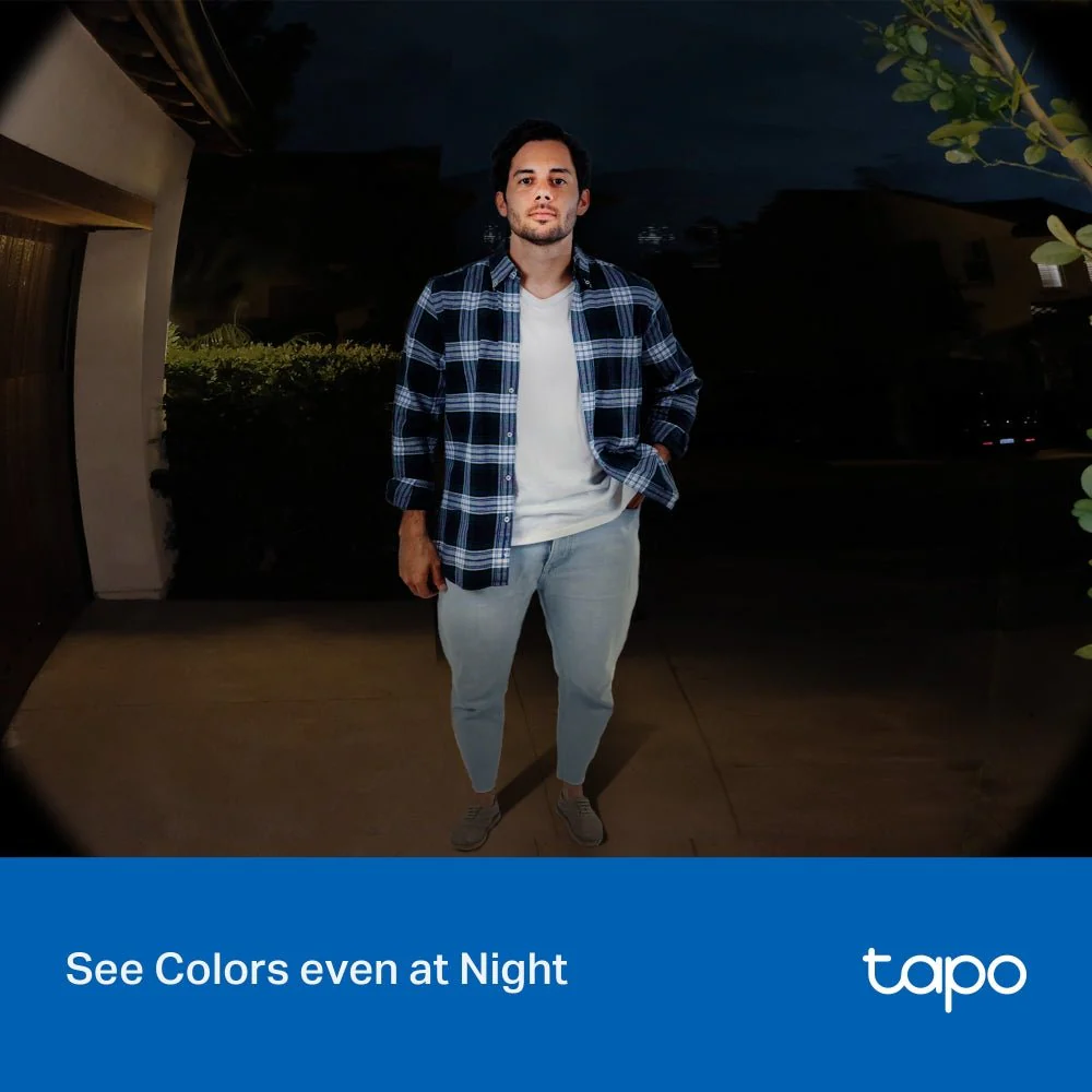 TP-Link Tapo D130 5MP 2K Smart Wired Video Doorbell - Image 5
