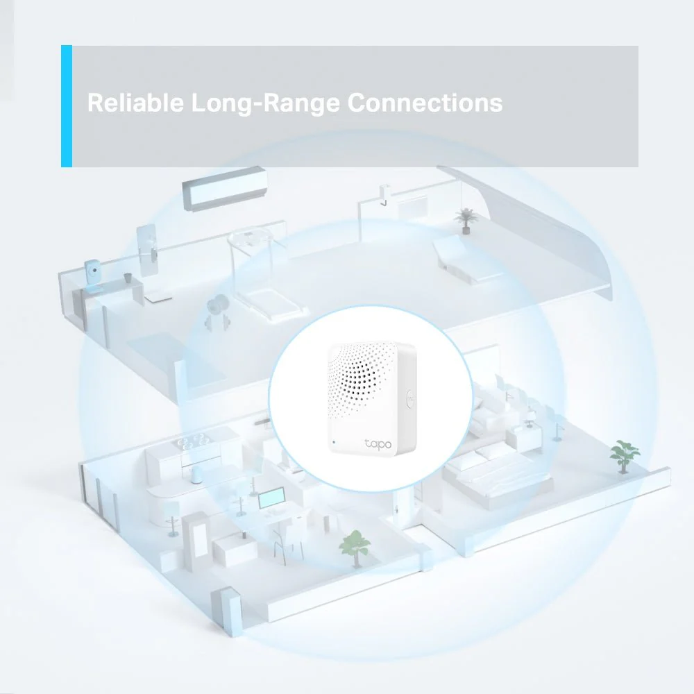 TP-Link Tapo H100 Smart Hub with Chime - Image 4