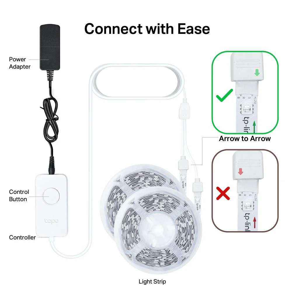 TP-Link Tapo L900-10 Smart Wi-Fi Light Strip - Image 8