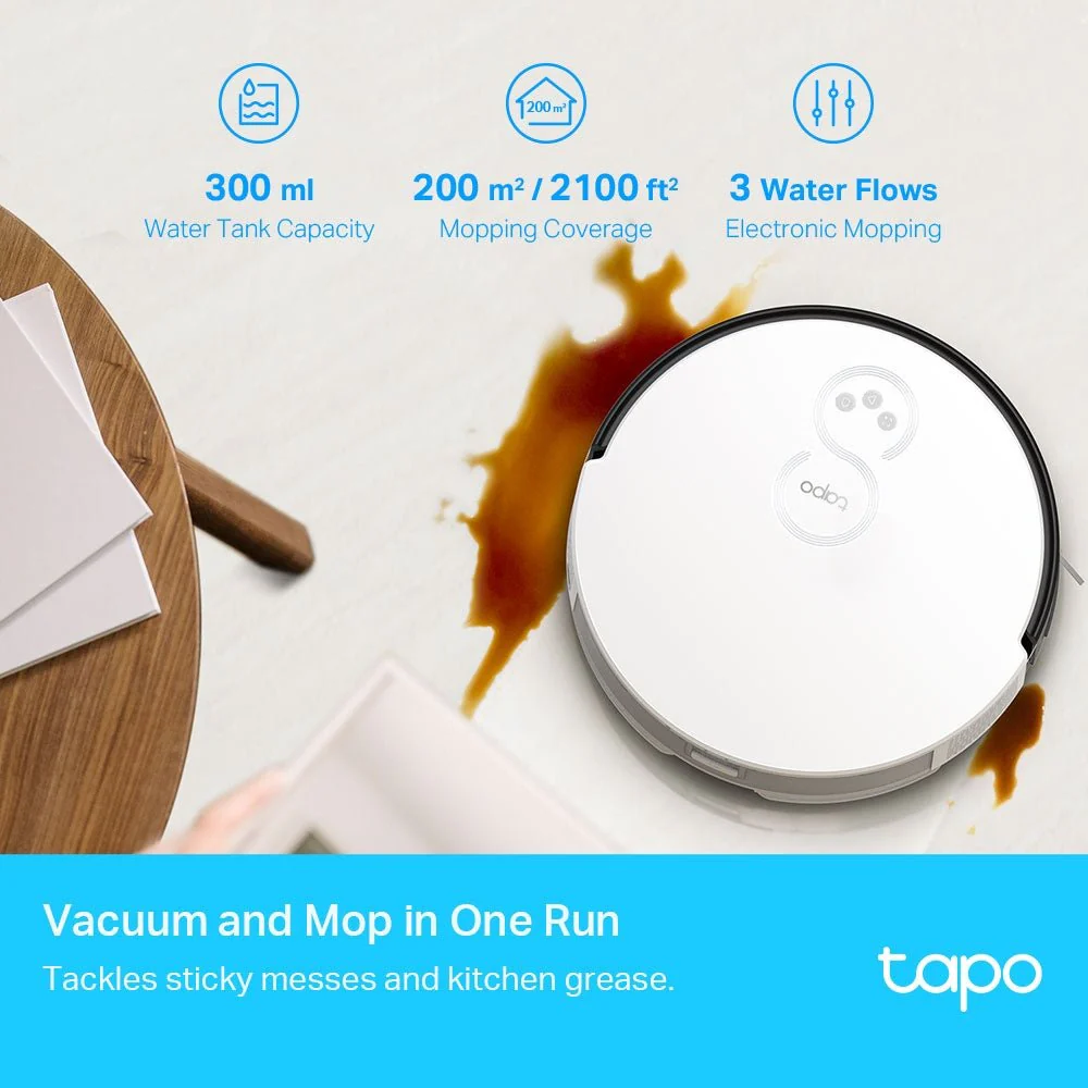 TP-Link Tapo RV10 Robot Vacuum & Mop - Image 7