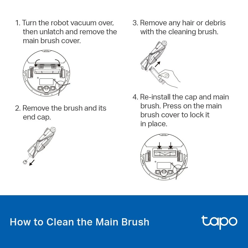TP-Link Tapo RVA100 Tapo Robot Vacuum Replacement Kit - Image 8