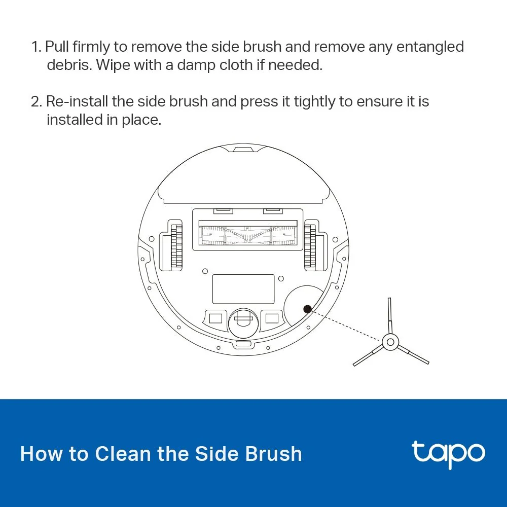 TP-Link Tapo RVA100 Tapo Robot Vacuum Replacement Kit - Image 9
