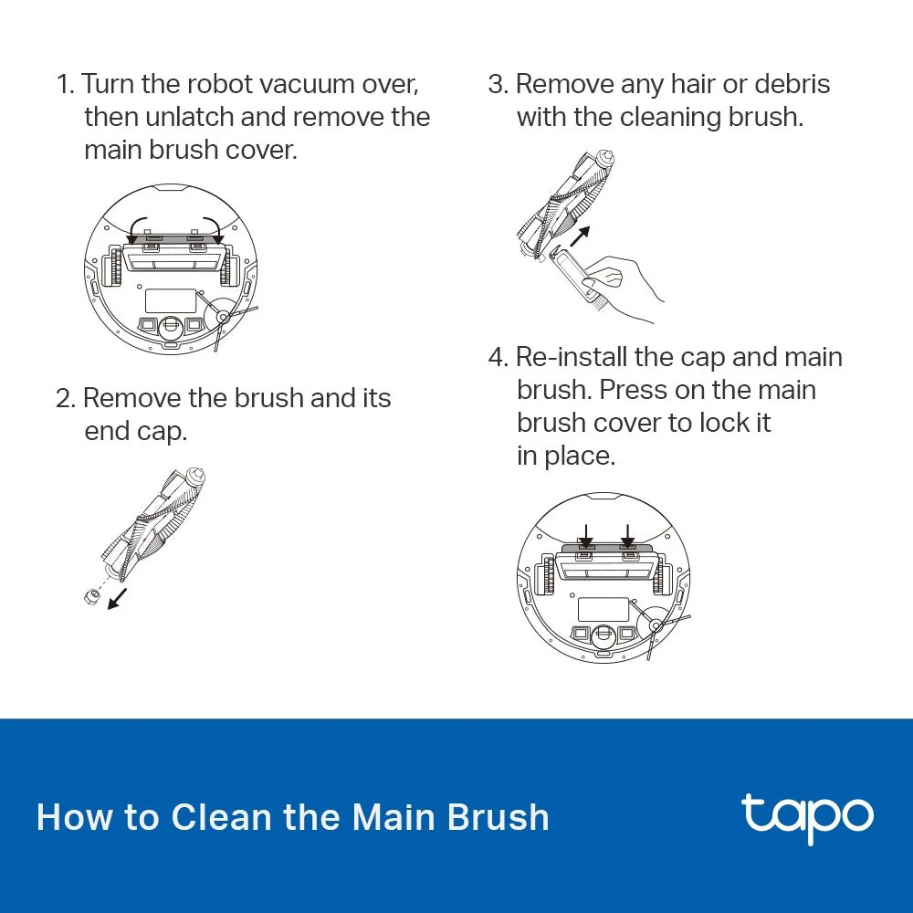 TP-Link Tapo RVA101 Tapo Robot Vacuum Replacement Kit - Image 8